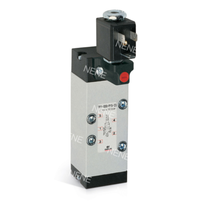 CAMOZZI  951-000-P11-23-G7J Solenoid Valf ISO5599-1 Boyut 1 5/2 yollu, Çift solenoid 230V AC 3.5VA