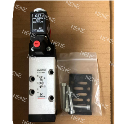 CAMOZZI  951-000-P11-23-G7J Solenoid Valf ISO5599-1 Boyut 1 5/2 yollu, Çift solenoid 230V AC 3.5VA