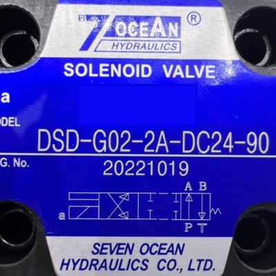 DSD-G02-2A-DC24-90 Yön kontrol valfi 7OCEAN Solenoid valfi