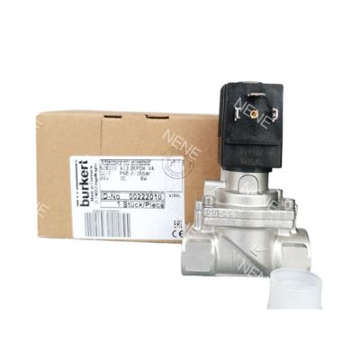 00222019/00222020/00222021 Paslanmaz Çelik Gövde Burkert Solenoid Vana G1 25.0 EPDM Conta 6281 Tipi DC24V AC24V AC220V