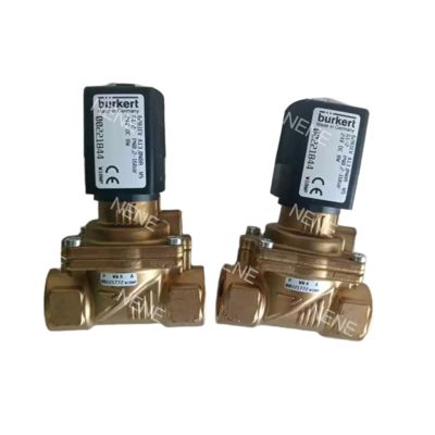 00322500 6281 Solenoid Kontrollü Vana 2/2 Normalde Kapalı 10.0 Akış Deliği NBR Contalı Pirinç Vana Gövdesi AC24V