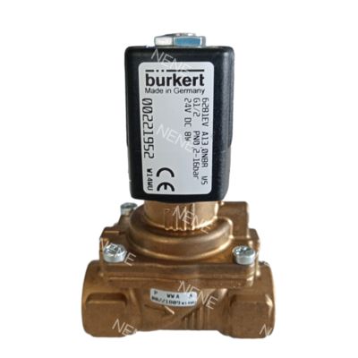 10.0 Akış Deliği 6281 Burkert Solenoid Valf Pirinç Gövde NBR Conta 00322499