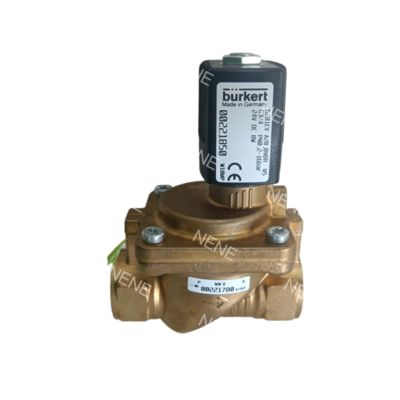 Selenoid Valf 00221844 6281 G1/2 2/2 Normalde Kapalı 13.0 Akış Deliği NBR Contalı Pirinç Vana Gövdesi DC24V 8W BURKERT