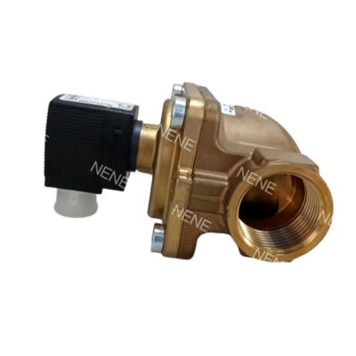 6281 Burkert Solenoid Valf 00221843 G3/8 2/2 Normalde Kapalı 13.0 Akış Deliği NBR Contalı Pirinç Vana Gövdesi AC220V 8W