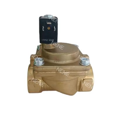 Burkert Solenoid Valfi 00221849 6281 G3/4 2/2 Normalde Kapalı 13.0 Akış Deliği NBR Contalı Pirinç Vana Gövdesi AC220V 8W 0.2-16bar -10~+80 ℃