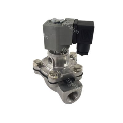 GOYEN Elektromanyetik Darbe Valfi CA15T Sağ Açılı Dökme Alüminyum Hava Topu DN15 Geri Tepmeli Vana