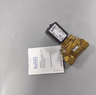 00221871 00221872 00221873 BURKERT G1/2 6281EV A 2/2 Normalde Kapalı 13.0 Akış Deliği FKM Contalı Pirinç Vana Gövdesi
