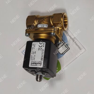 FKM Seal Solenoid Valve BURKERT Tip 6281 00221869 G3/8 Port 2/2 Normalde Kapalı Bakır Beden 13.0 Açıklık AC24V 8W 0.2-16bar 0 ila +120°C