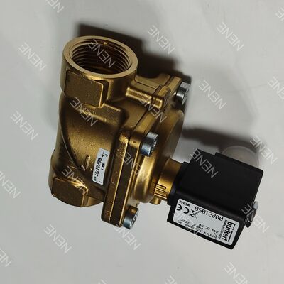 AC24V Yüksek Sıcaklıklı FKM Sızdırma Solenoid Valfı BURKERT Tip 6281 00221878 G3/4 2/2 NC Bakır Vücut 20.0 Açıklık 8W 0.2-16bar 0~+120°C