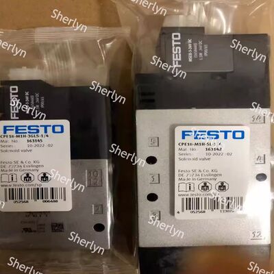 FESTO hava solenoid valfi CPE18-M1H-3GL-QS-8 163149 3/2, Kapalı, Monostable