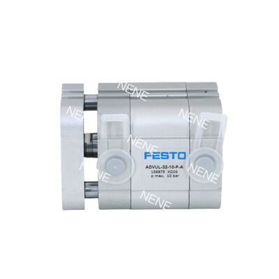 Festo 156846 ADVUL-12-15-P-A 15mm Strok Kompakt Pnömatik Aktüatör 12mm Çap Entegre Yastıklama ile