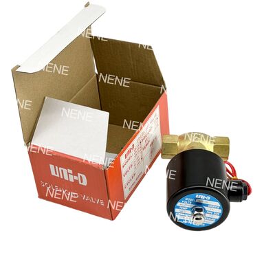 UNID Solenoid Valf US-15 1/2" NPT 2/2 Yollu NC DELİK 17 mm Yüksek Sıcaklık Solenoid Valfi