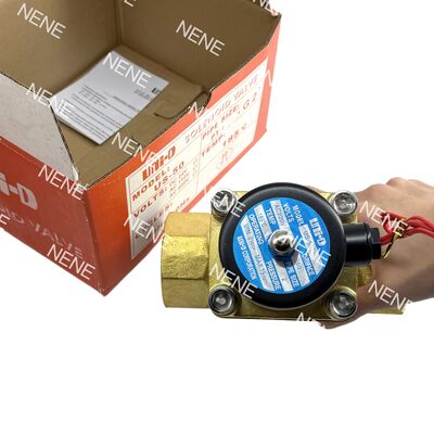 US-50 UNID Pnömatik Solenoid Valf Brass 2" ORIFICE 50 mm 2 Inch -5°C ~ 185°C