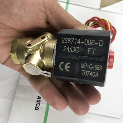 ASCO Üç pozisyonlu iki yönlü solenoid valfi EF8320G174
