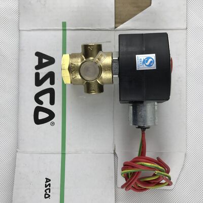 ASCO Üç pozisyonlu iki yönlü solenoid valfi EF8320G174