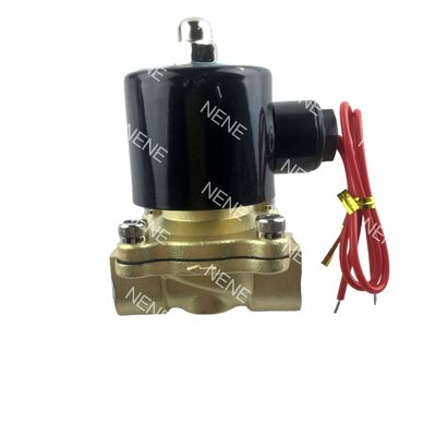UW-50 döküm bronz pnevmatik solenoid valfi NBR diyaframı UNID NC 2 inç