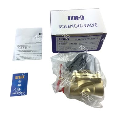 UNID SUW-40 Paslanmaz Çelik Pnömatik Solenoid Valf 1 1/2" Sıvı Sıcaklığı -5~80