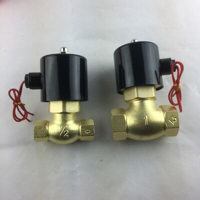 US-35 Bakır Yüksek Sıcaklığa Dayanıklı Buhar Solenoid Valf Kontrol Elektrikli Valf 1.2 İnç Su Valfi