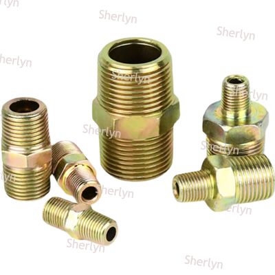 Düz Ağızlı 4 Nokta Karbon Çelik Yüksek Basınçlı Aşırı Tel Bağlantısı