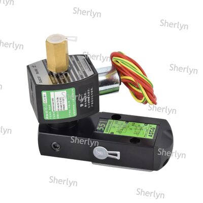 ASCO Patlama geçirmez bağlantı kutusu EF551G402MO Solenoid Valve Double Coil 1/4