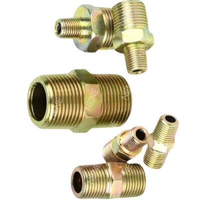 Pnömatik armatürler 1 1/4 Inch BSP Hidrolik Birlik Karbon Çelik Birlik Boru Montajı Yüksek Basınç Derecesi
