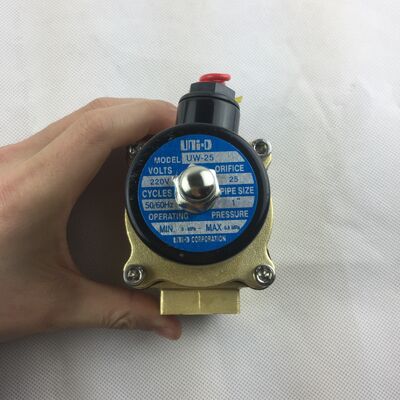 Viton Plug Su Valfı DN50 UW-40 Elektromanyetik Valf Su Valfı İki yönlü solenoid valfi