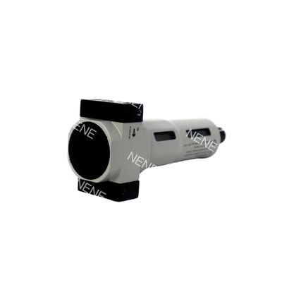 Basınç ölçer 0,5-12bar ile Festo LFR-3/8-D-MINI 162682 G3/8 40μm El Kanalı Çinko Alaşımlı Filtre Düzenleyicisi