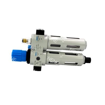 Manual Drain G1/4 40μm 0.5-12bar Festo FRC-1/4-D-MINI 159605 Çinko Alaşımlı Filtre Düzenleyicisi Ölçümlü Yağlayıcı