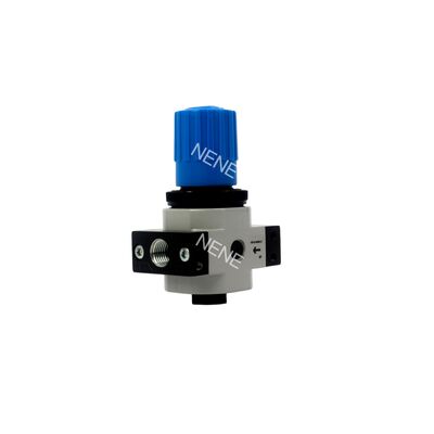 Festo LR-1/8-D-7-MINI 162582 0.5-7bar G1/8 Çinko Alaşım Basınç Düzenleyicisi Ölçümlü Örtü Kapalı 1000L/min Doğrudan Çalıştırılan Diyafragma Döner Düğme Kilit