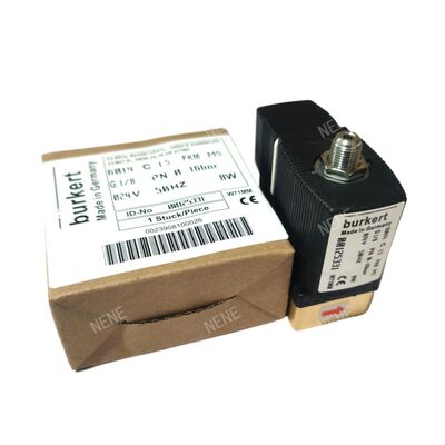 2/2 NC Doğrudan Etkili Solenoid Valf 00125304, G1/4 İnç Bağlantı, 3.0 Akış Deliği, FKM Mühürlü Pirinç Valf, 220V AC Endüstriyel Güç, Çalışma Basıncı 10bar