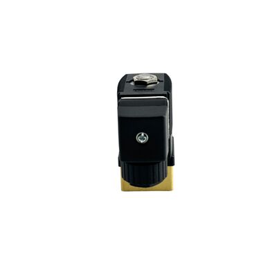 220VAC 8W 0-16bar Solenoid Valf Burkert 00134248, 6013 Doğrudan Etkili 2/2 Normalde Kapalı, G1/8 Diş, 2.5mm Ağız, Pirinç Gövde FKM Conta