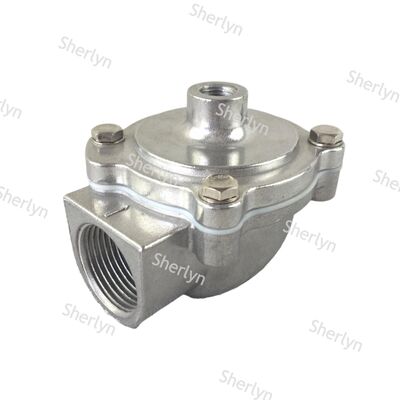 1 İnç ASCO G353A042 Dişli Solenoid Darbe Valfı Hızlı Tepkili Alüminyum Alaşımlı Yapı