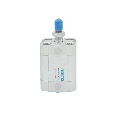 ADVU Serisi Pnömatik Silindir Festo ADVU-12-30-A-P-A 156591 Dış Fil 12x30mm M5 Port Çift Eylemli Silindir Manyetik Piston ISO 6432 Kompakt