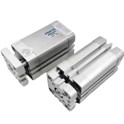 Otomatik Konumlandırma – Festo ADNGF-16-15-P-A Çift Etkili Kompakt Kılavuzlu Silindir (16mm Çap X 15mm Strok)