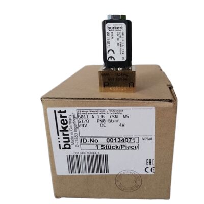 0.2-16bar Basınç Dayanıklı G1/2 BURKERT 00221882 6281 Valf Otomasyon Ekipmanı Kullanımı AC220V
