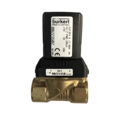 BURKERT 00221880 6281 Solenoid Valf G1 2/2 NC Yüksek sıcaklıklı sıvı kontrol valfi
