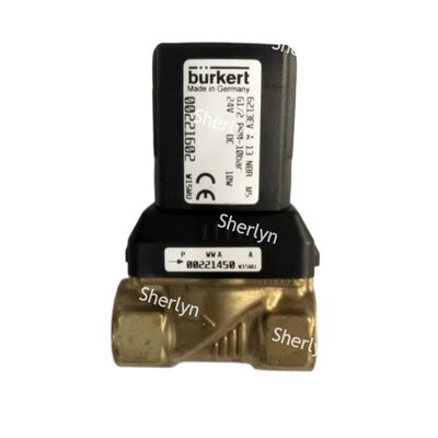 BURKERT 00221880 6281 Solenoid Valf G1 2/2 NC Yüksek sıcaklıklı sıvı kontrol valfi