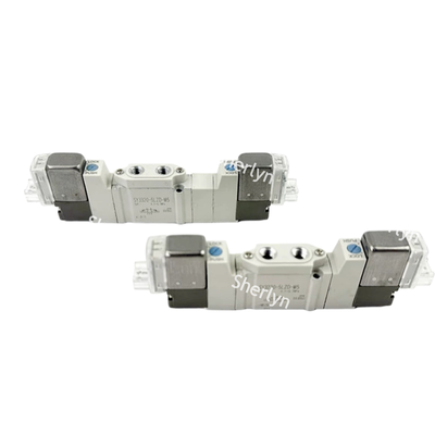 İntegral Manuel Geçersiz Kılma Fonksiyonu SMC SY3120-6LZD-C8 Uzun Vuruşlu Konveyör Konumlandırma Silindirlerinde Kullanılan DC12V Solenoid