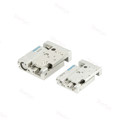 Çift Eylemli FESTO 170503 SLF-6-10-P-A Doğrusal Kaydırma Hava Silindir, 6 × 10 mm Spek korozyona dayanıklı Alüminyum gövde Otomasyon ekipmanları için Elastik Son Yastık