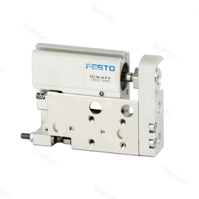 Kompakt İnce Tasarım FESTO SLF-6-30-P-A Çift Etkili Slayt Hava Silindiri 6mm Çap 20mm Strok Uyumlu Manyetik Yakınlık Sensörleri