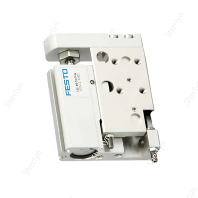 Uzaya Optimize Edilmiş Mini Doğrusal Sürücü FESTO SLF-10-30-P-A 170507, 10Bore 30Stroke Oksitlenmiş Alüminyum Top Taşıyıcı Düzenlenebilir Son Durdurma Yastığıyla Yönlendirilmiş Silindir