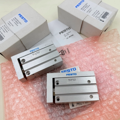 SLS-6-15-P-A 170487 Festo Yüksek Hassasiyetli Mini Kızaklı Silindir ±0,01mm Konum Doğruluğu Yarı İletken Ekipman Kullanımı