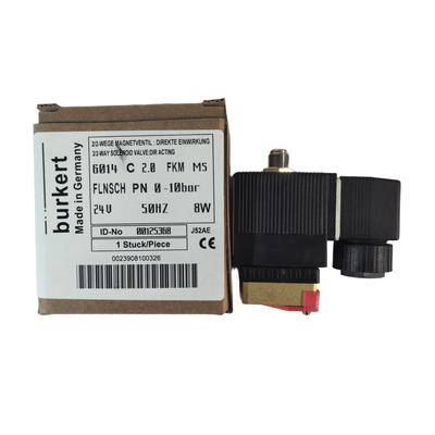 NBR Conta Malzemesi Pnömatik Solenoid Valf DC24V Gerilim 3 Yollu Normalde Kapalı Endüstriyel Otomasyon Kontrolü 125367