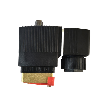 NBR Conta Malzemesi Pnömatik Solenoid Valf DC24V Gerilim 3 Yollu Normalde Kapalı Endüstriyel Otomasyon Kontrolü 125367
