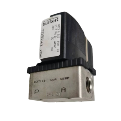 Port Boyutu 1/4 Pnömatik Solenoid Valf Plünger Doğrudan Hareket 24VDC Pnömatik Aygıtlar İçin Voltaj Kontrol Valfi 126086