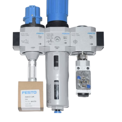 FESTO LF-1/2-D-MAXI-A Çinko Alaşımı Sıkıştırılmış Hava Filtresi 40μm El Kanalı 0.5-12bar