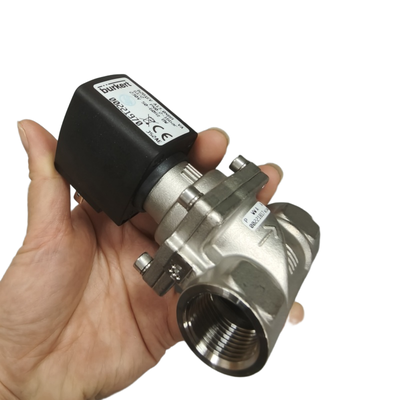 Pnömatik ve hidrolik sistem uygulamalarına uygun, 13 mm delik boyutuna sahip 230V AC solenoid valf 00221970