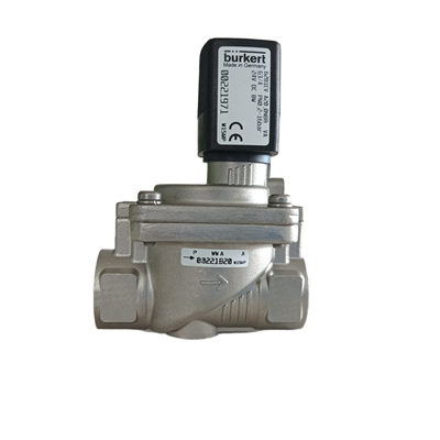 0°C ila 120°C FKM Sıcaklık ve 20㎜ Orifis Boyutlarına Sahip 2 Yollu Normalde Açık Pnömatik Solenoid Valf Çalıştırma İçin 00221971