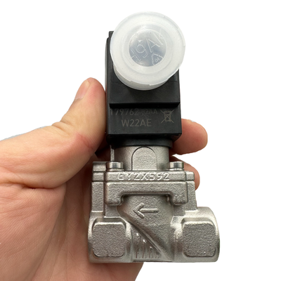 EPDM Mühür malzemeleri G1/4′′ Pnömatik Solenoid Valf 24V DC 2 yol normal kapalı valf ve 2 yol normal açık valf fonksiyonu 00322541