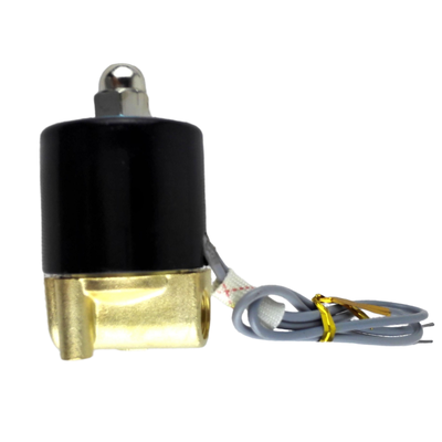 2.5 mm Akış Hızı Doğrudan Hareket Etken Hareket Şablonu ve Sıcaklığı ile Pnömatik Solenoid Valfi -5°C'den 80°C'ye 2W-025-08